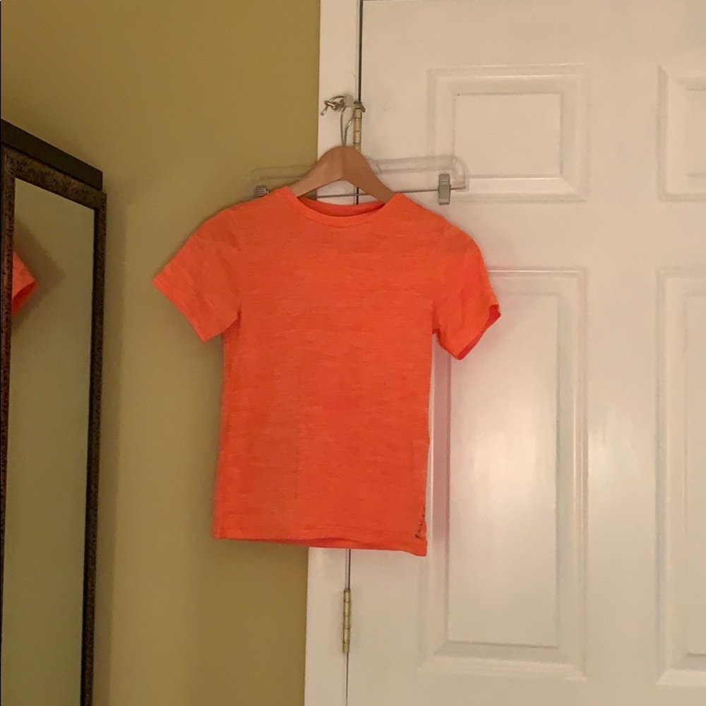 Boys orange shirt